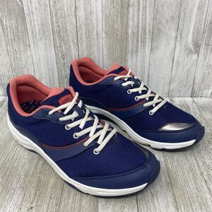 Vionic Kona Shoes Womens Size 9 Blue Pink Athletic Trainers Walking Sneakers